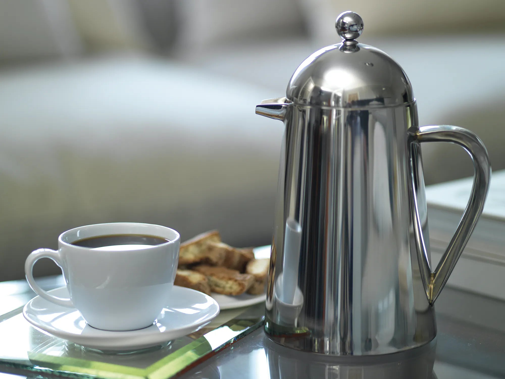 Havana Cafetiere | Silver