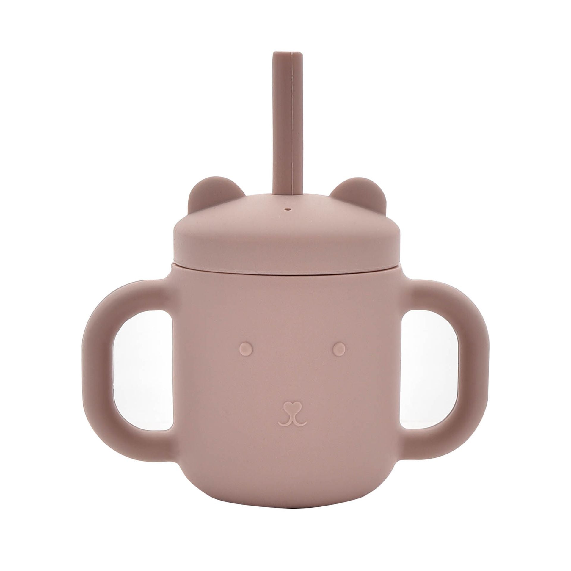 Bambino Silicone Sippy Cup Grey And Pink