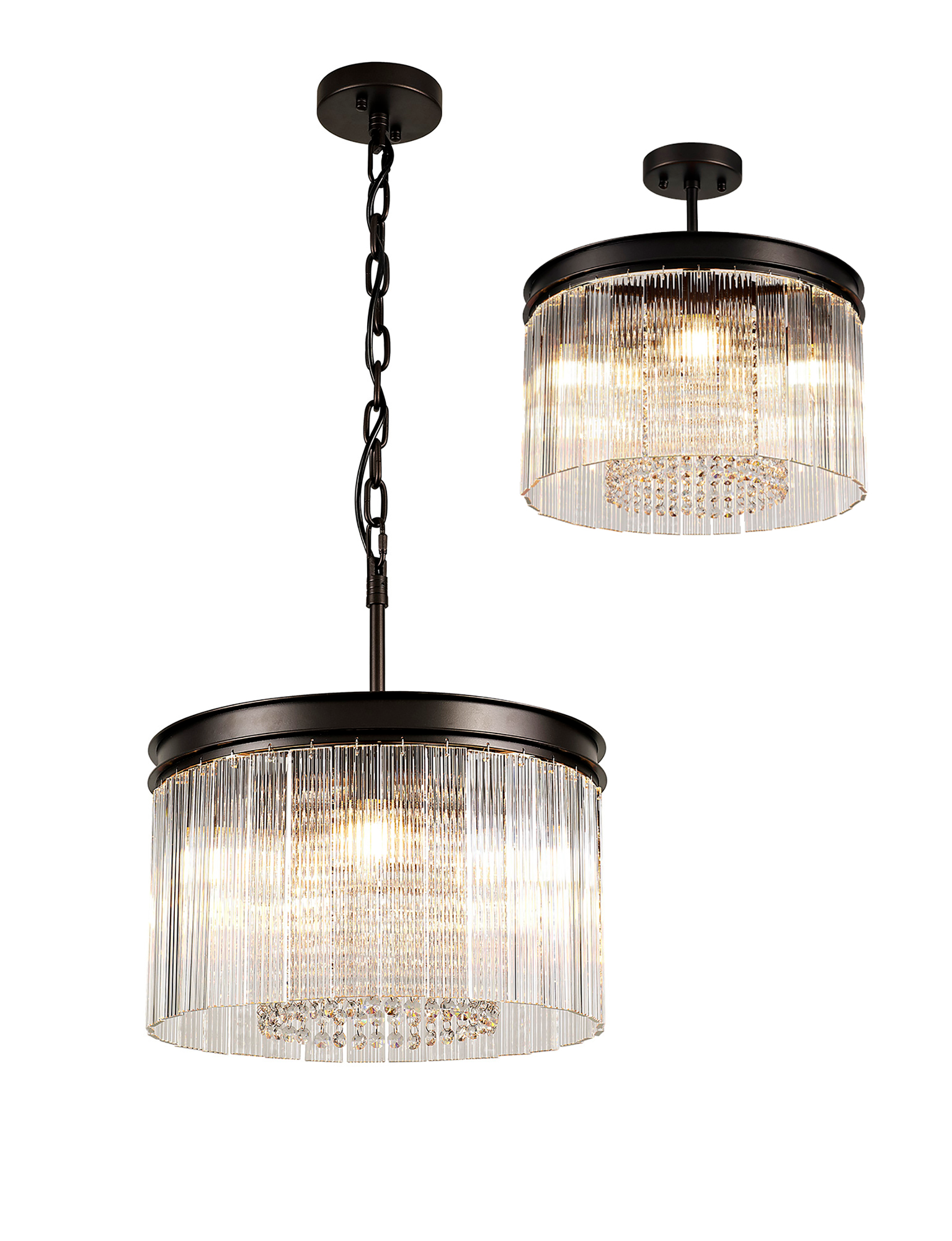 Doylon Small Round Pendant - 5 Lights