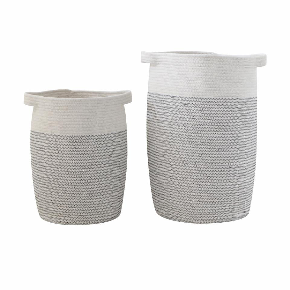 Grey Hebe Basket Large Size