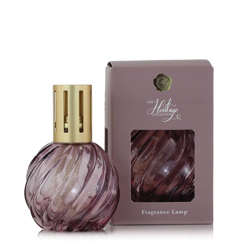 Mauve Spiral Fragrance Lamp