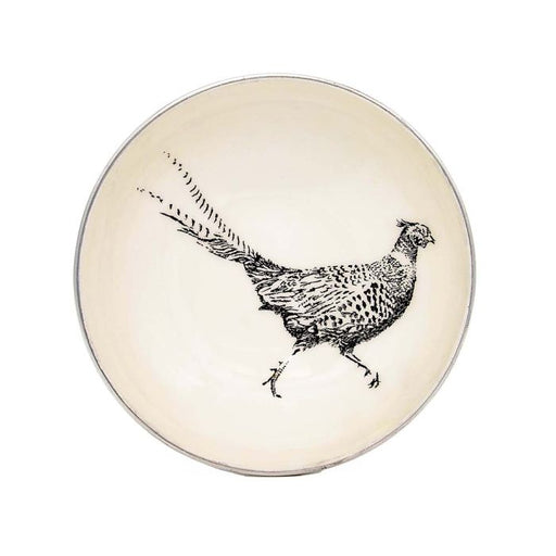 Enamelled Bowl - Pheasant
