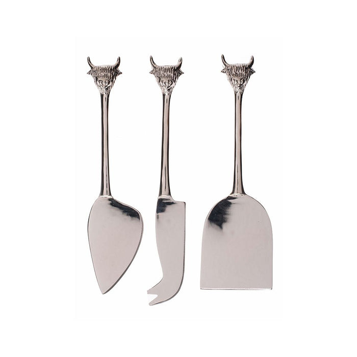 Highland Cow Cheese Knives