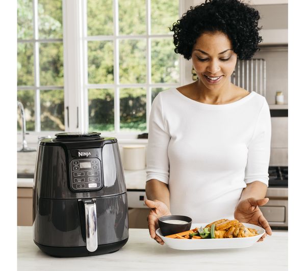 NINJA AF100 Air Fryer that Cooks, Crisps and Dehydrates with 4 Quart  Capacity