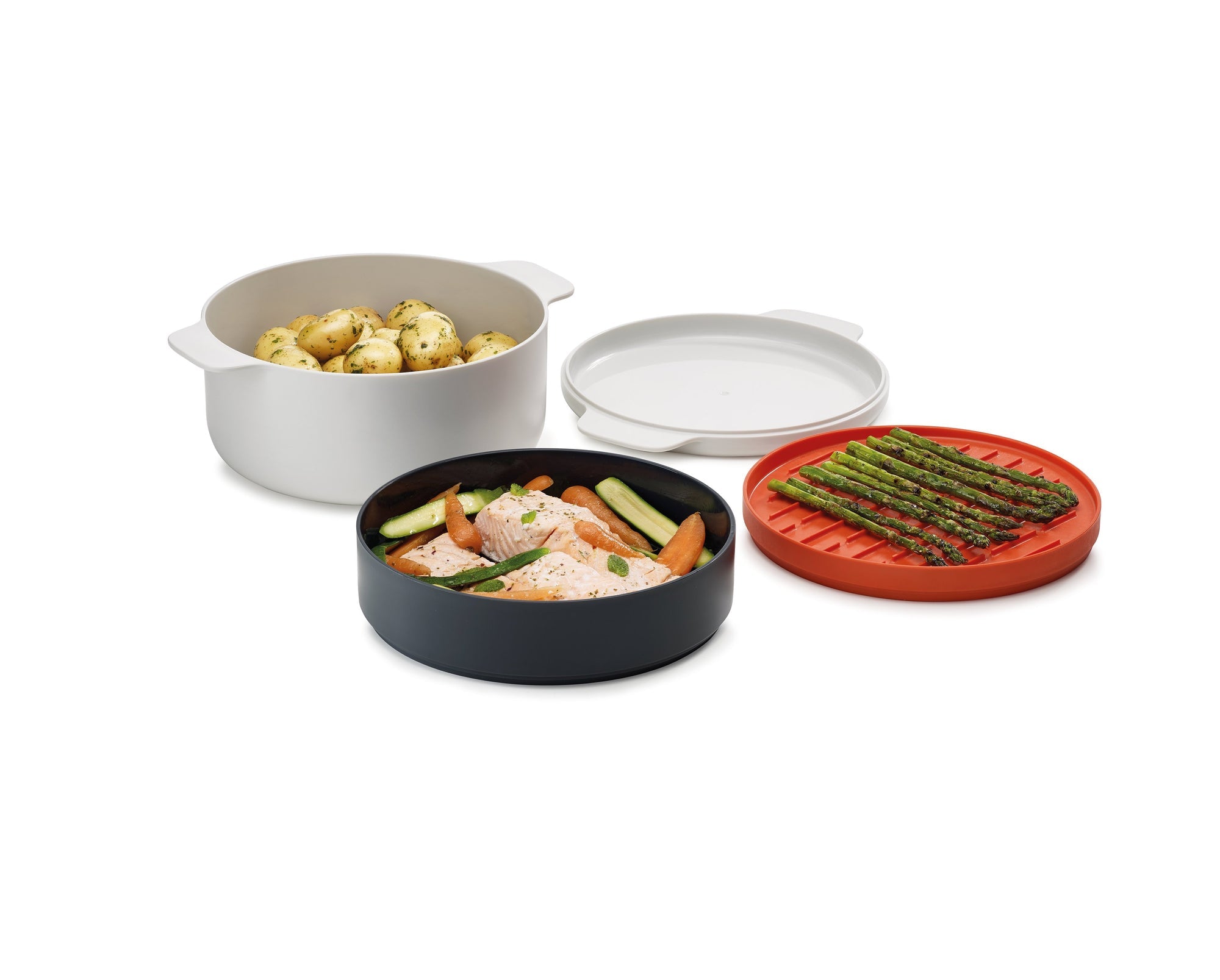 M-Cuisine 4 piece Microwave Cooking Set