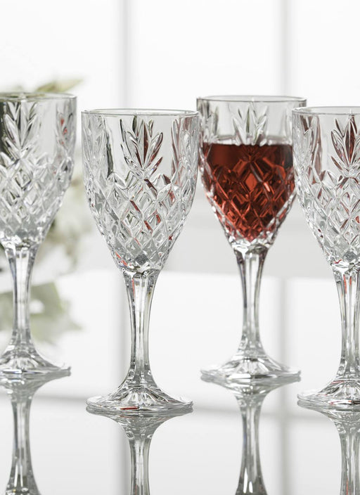Galway Crystal Renmore Goblet Pair - Ashford Collection
