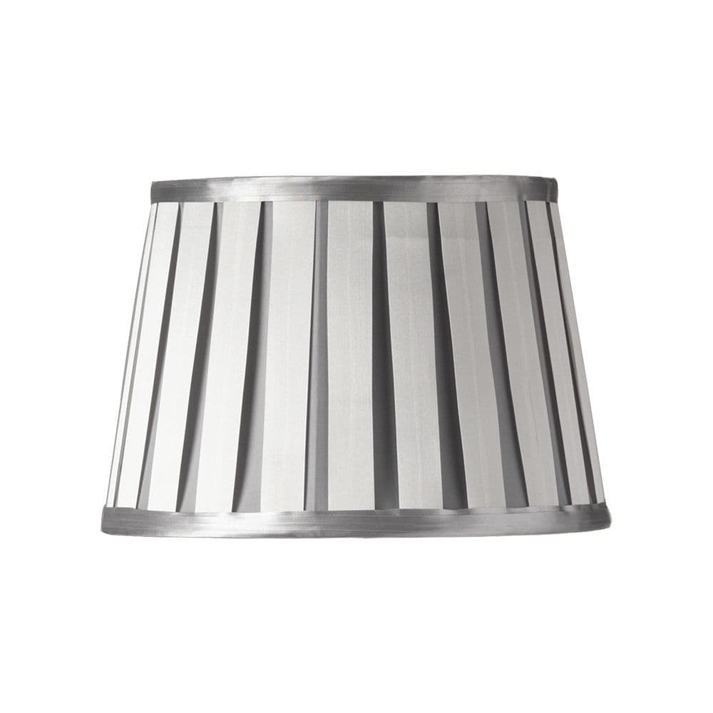 Soft Grey Pleated Shades