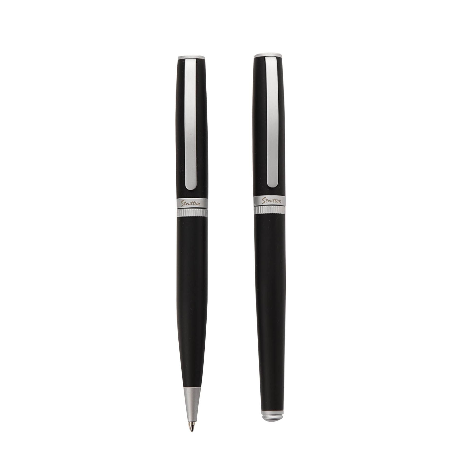 Black & Silver Roller Ball Set