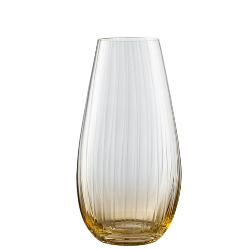 Galway Erne 9.5" Vase - Amber