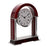 Arch Shaped Wood And Glass Mantel Clock