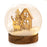 LED Glass Dome with Wooden Reindeers, Tree and House